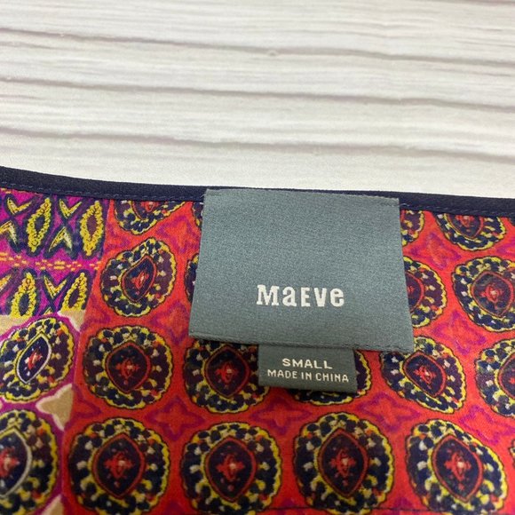 Anthropologie Maeve Blue Rosalie Peasant Dress - Picture 14 of 14